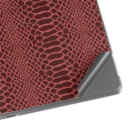 Marsala Snake Skin Surface Pro 8 Skin