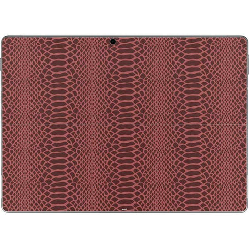 Marsala Snake Skin Surface Pro 9 Skin
