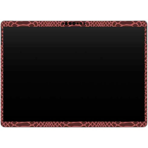 Marsala Snake Skin Surface Pro 9 Skin