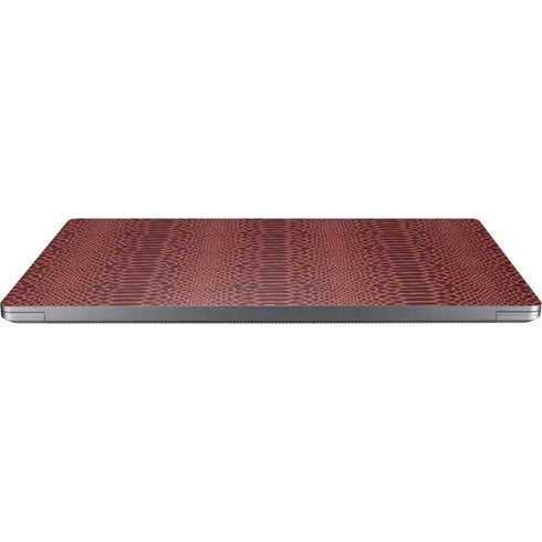 Marsala Snake Skin Universal Laptop 18in (14.6 x 10.6in) Skin