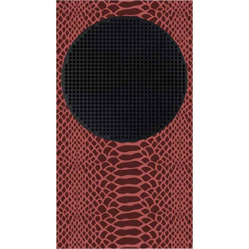 Marsala Snake Skin Xbox Series S Skins