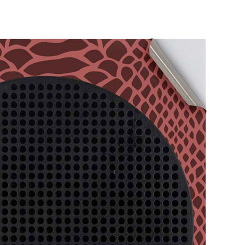 Marsala Snake Skin Xbox Series S Console Skin