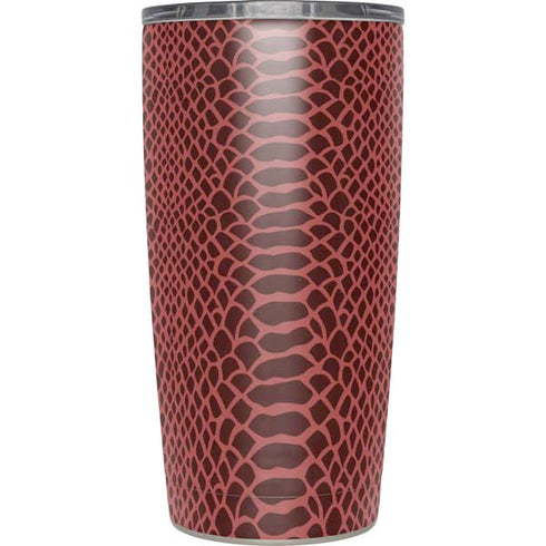 Marsala Snake Skin Yeti 20oz Tumbler Skin