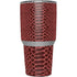 Marsala Snake Skin Yeti 30oz Rambler Tumbler Skin