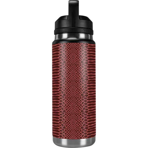 Marsala Snake Skin YETI Rambler 26oz Bottle Skin