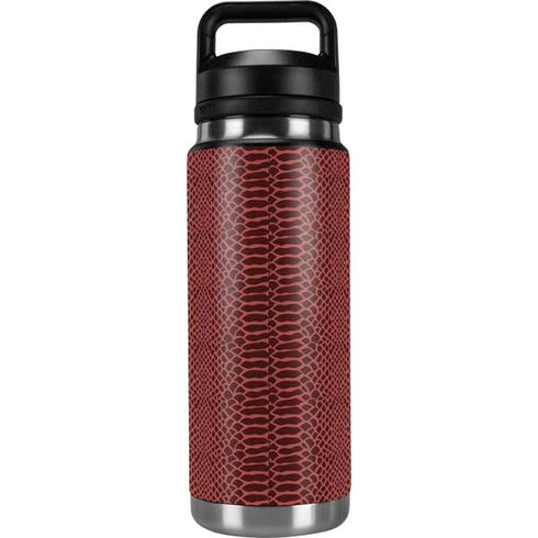 Marsala Snake Skin YETI Rambler 26oz Bottle Skin