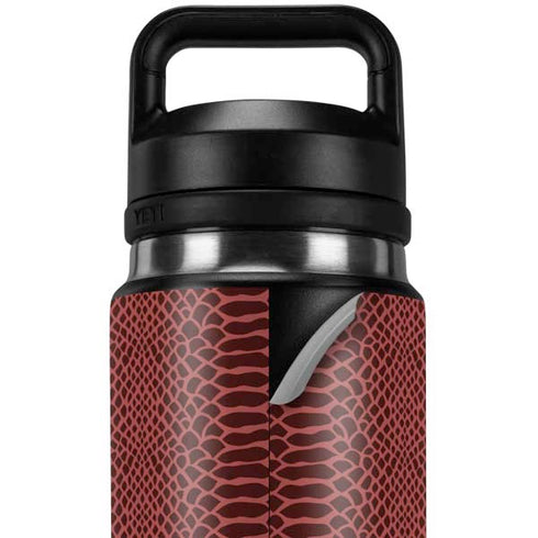 Marsala Snake Skin YETI Rambler 26oz Bottle Skin