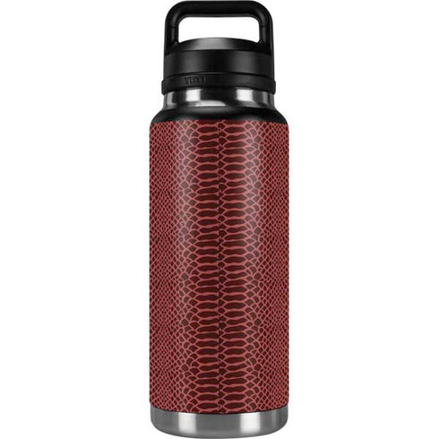 Marsala Snake Skin YETI Rambler 36oz Bottle Skin