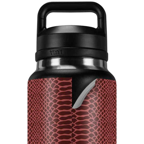 Marsala Snake Skin YETI Rambler 36oz Bottle Skin