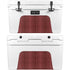 Marsala Snake Skin YETI Tundra 45 Hard Cooler Skin