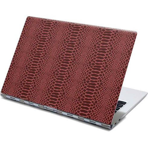Marsala Snake Skin Yoga 910 2-in-1 14in Touch-Screen Skin