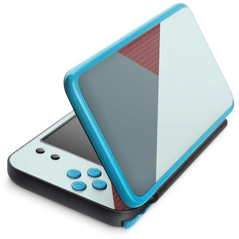 Marsala Triangle Shapes Nintendo 2DS XL (2017) Skin