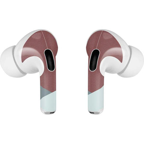 Marsala Triangle Shapes AirPods Pro 2nd Gen Skin