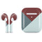 Marsala Triangle Shapes Apple AirPods 2 Skin