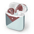 Marsala Triangle Shapes Apple AirPods 2 Skin