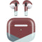 Marsala Triangle Shapes Apple AirPods (3rd Gen 2021) Skin