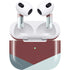 Marsala Triangle Shapes Apple AirPods (3rd Gen 2021) Skin