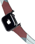 Marsala Triangle Shapes Apple Watch Band 38-40mm