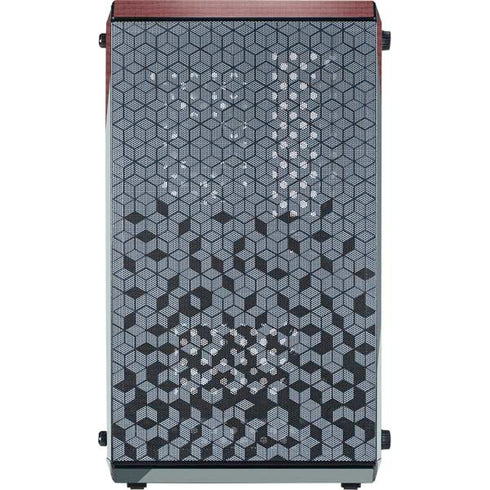 Marsala Triangle Shapes Cooler Master MasterBox Q300L Mini Tower Skin