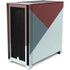 Marsala Triangle Shapes Corsair 4000D Tempered Glass Mid-Tower ATX Case Skin