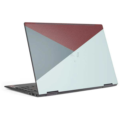 Marsala Triangle Shapes HP Envy Skin
