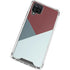 Marsala Triangle Shapes Galaxy A12 Clear Case