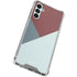Marsala Triangle Shapes Galaxy A14 5G Clear Case