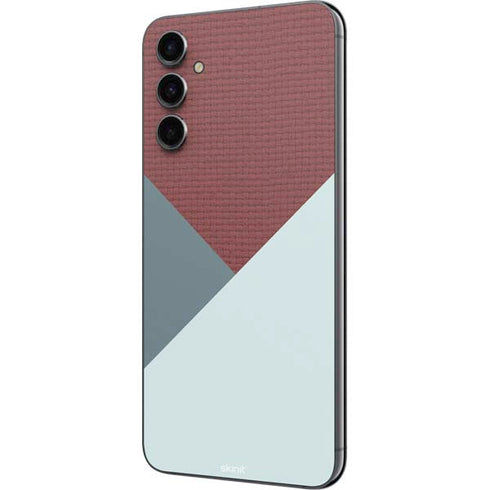 Marsala Triangle Shapes Galaxy A14 5G Skin