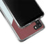 Marsala Triangle Shapes Galaxy A21 Clear Case