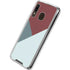 Marsala Triangle Shapes Galaxy A30 Clear Case