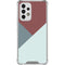 Marsala Triangle Shapes Galaxy A33 5G Clear Case