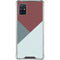 Marsala Triangle Shapes Galaxy A51 5G Clear Case