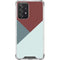 Marsala Triangle Shapes Galaxy A52 5G Clear Case