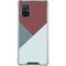 Marsala Triangle Shapes Galaxy A71 5G Clear Case