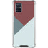 Marsala Triangle Shapes Galaxy A71 5G Clear Case
