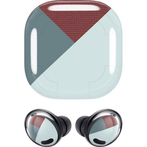 Marsala Triangle Shapes Galaxy Buds Pro Skin