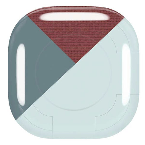 Marsala Triangle Shapes Galaxy Buds Pro Skin