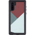 Marsala Triangle Shapes Galaxy Note 10 Waterproof Case