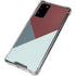 Marsala Triangle Shapes Galaxy Note20 5G Clear Case