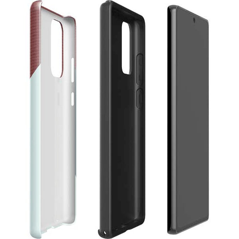 Marsala Triangle Shapes Galaxy Note20 5G Pro Case