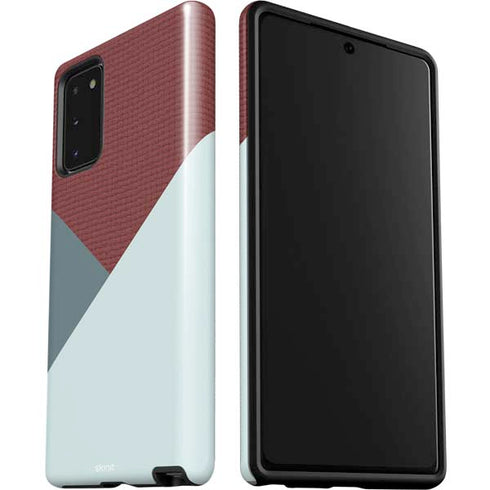 Marsala Triangle Shapes Galaxy Note20 5G Pro Case