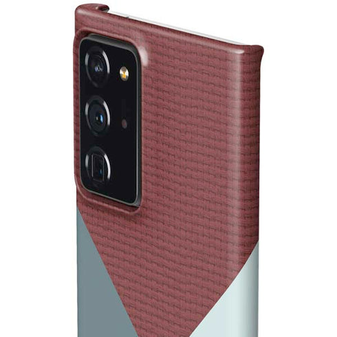 Marsala Triangle Shapes Galaxy Note20 Ultra 5G Lite Case