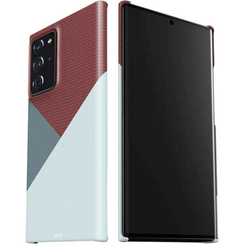 Marsala Triangle Shapes Galaxy Note20 Ultra 5G Lite Case
