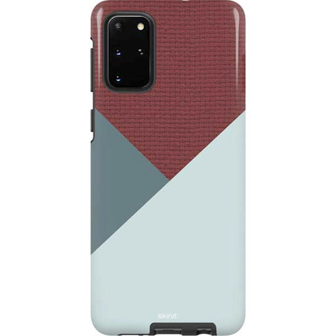Marsala Triangle Shapes Galaxy S20 Plus Pro Case