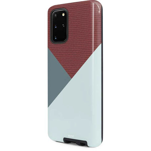 Marsala Triangle Shapes Galaxy S20 Plus Pro Case