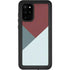 Marsala Triangle Shapes Galaxy S20 Plus Waterproof Case