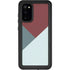Marsala Triangle Shapes Galaxy S20 Waterproof Case
