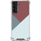 Marsala Triangle Shapes Galaxy S21 5G Clear Case