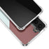 Marsala Triangle Shapes Galaxy S21 5G Clear Case
