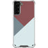 Marsala Triangle Shapes Galaxy S21 Plus 5G Clear Case